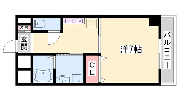 インタービレッジ東延末Ⅱの物件間取画像